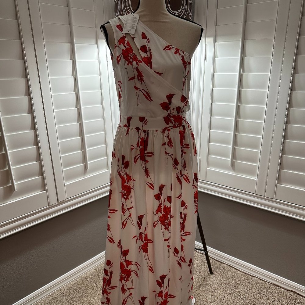 One Shoulder Maxi Dress NWT